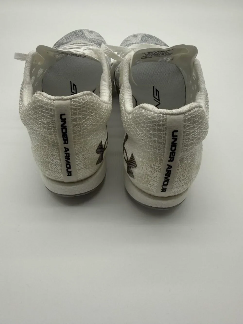 New Under Armour Shakedown Elite TF Shoes Men's Size 10 White Spikes 3026442 100
